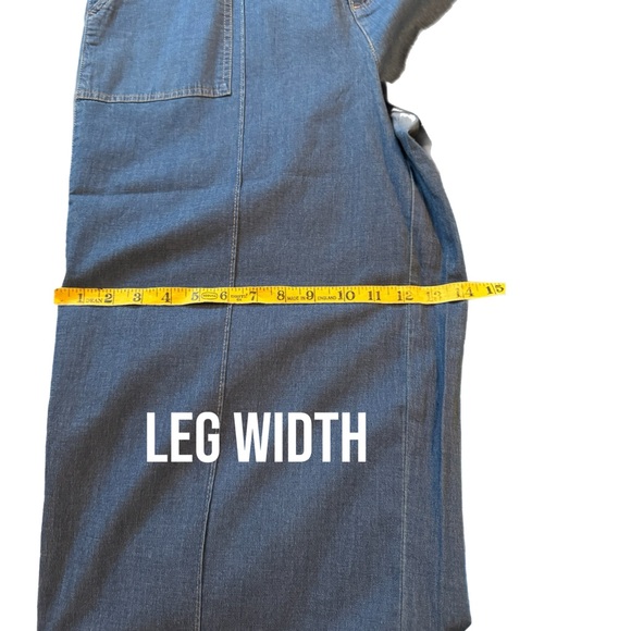 Denim & Co Plus Size Light Wash Wide-Leg Jeans in 18W NWOT - Picture 10 of 16